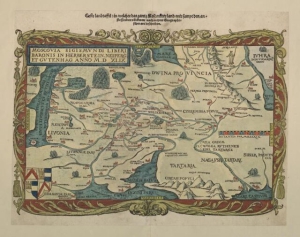 Создана первая печатная карта Руси