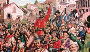 Высадка «тысячи» Джузеппе Гарибальди на Сицилии