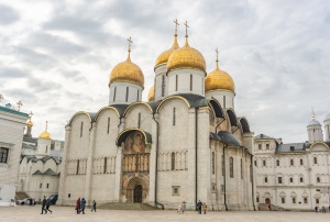 Рухнул незавершённый Успенский собор в Московском Кремле