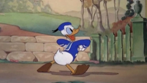 Вышел первый мультфильм с участием Дональда Дака
