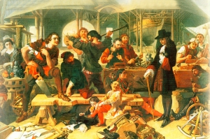 В Париж прибыло первое русское посольство